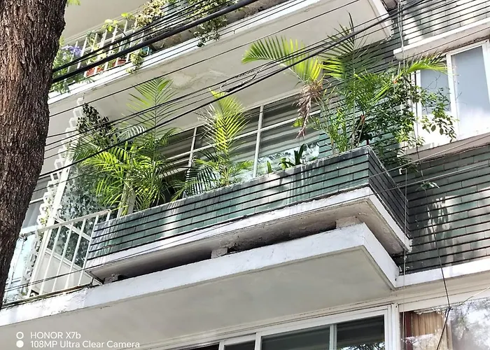 Beautiful Loft With Balcony For Relaxing Wi-fi Appartement Mexico